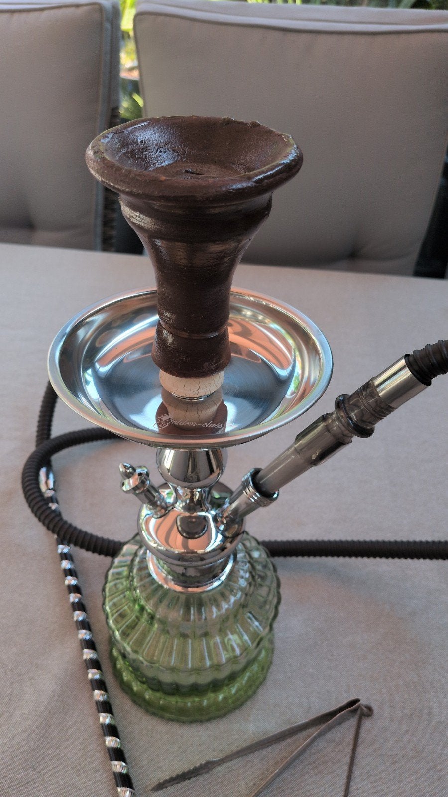 Waterpijp Shisha Hookah, Ophalen of Verzenden, Glas