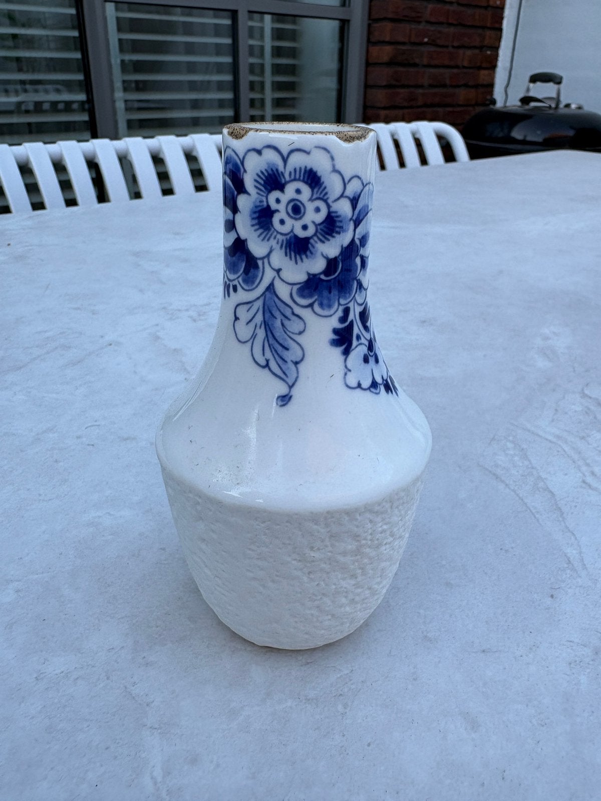 Delfts blauw vaasje, Antiek en Kunst, Ophalen