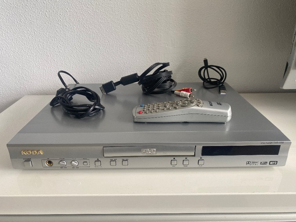 Koda DVD speler incl kabels en afstandbediening, Audio, Tv en Foto, Ophalen of Verzenden, Zo goed als nieuw, Dvd-speler, Overige merken
