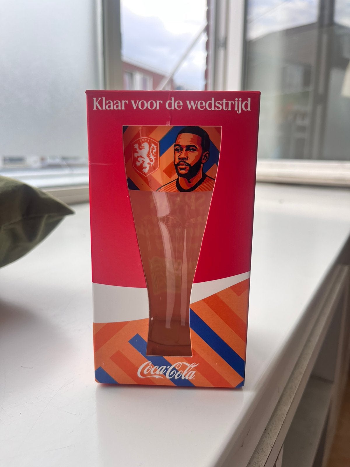 Depay world FIFA 2026 Coca Cola glas (limited edition), Ophalen, Nieuw, Frisdrankglas