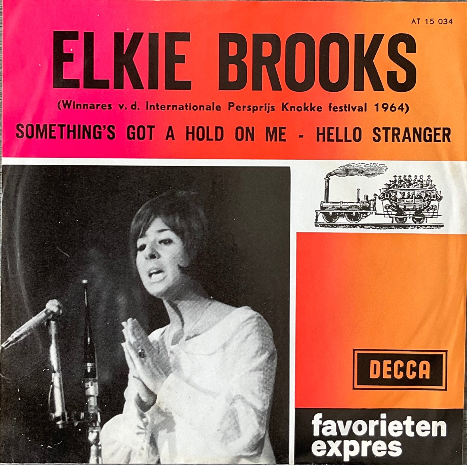ELKIE BROOKS - Something’s got a hold on me (NL’64)ALS NIEUW, Verzenden, Single