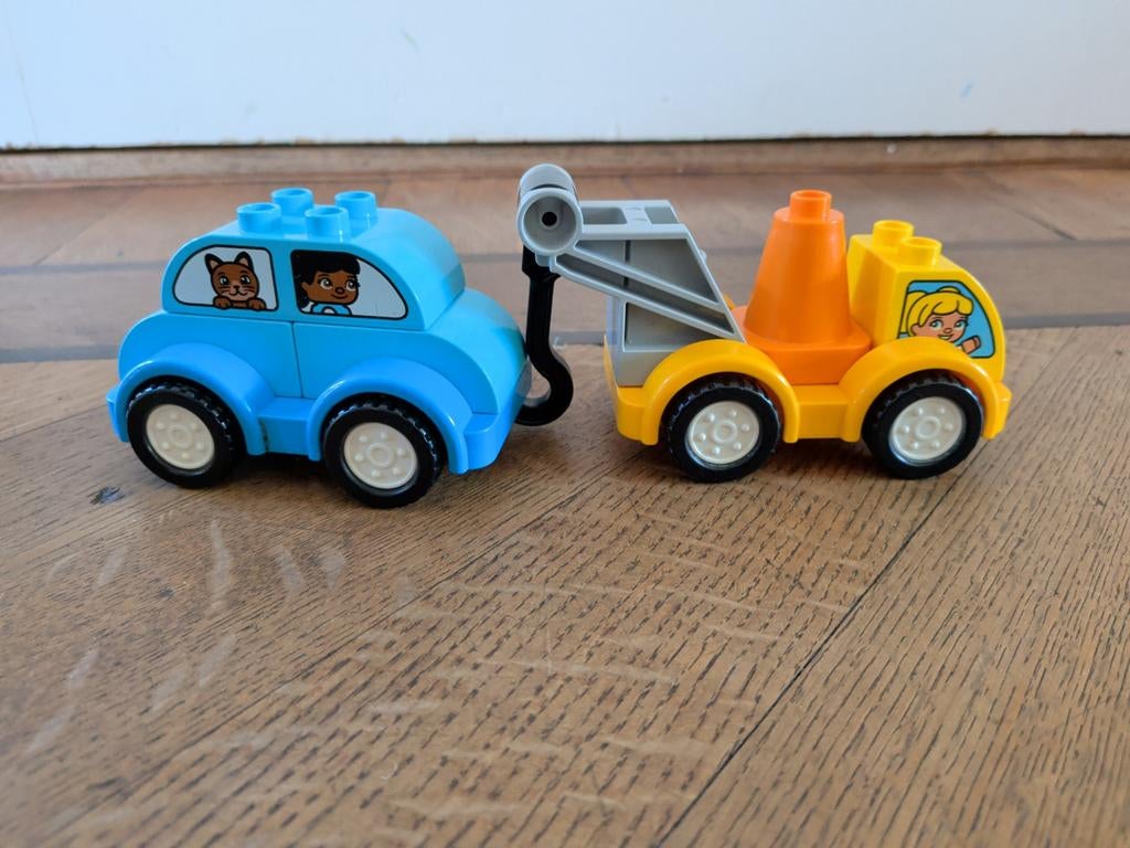 LEGO Duplo 10883 Sleepwagen met auto, Ophalen of Verzenden