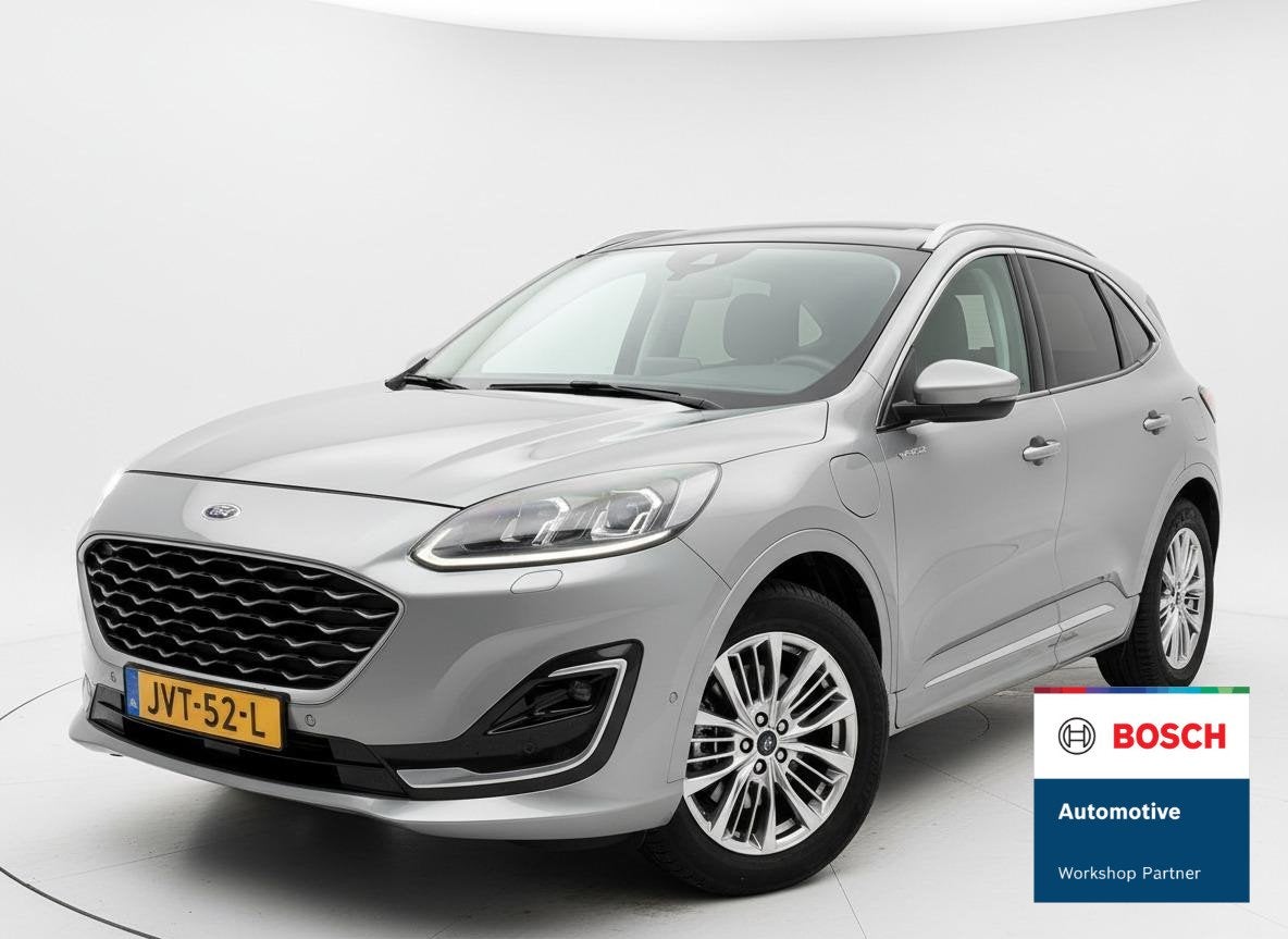 Ford Kuga 2.5 PHEV Vignale PANO - TREKHAAK, Auto's, Gebruikt, Euro 6, 4 cilinders, Plug-in hybride