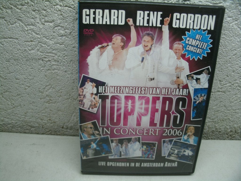 dvd 225b meezingfeest toppers 2006 2 dvd, Alle leeftijden, Ophalen of Verzenden, Zo goed als nieuw