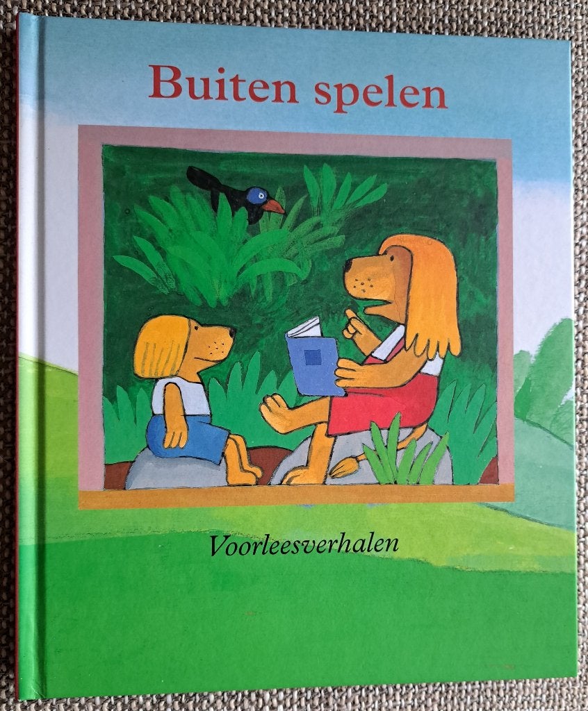 Vintage: BUITEN SPELEN, voorlees boek    (zo goed als nieuw), Ophalen of Verzenden, Zo goed als nieuw, Fictie algemeen