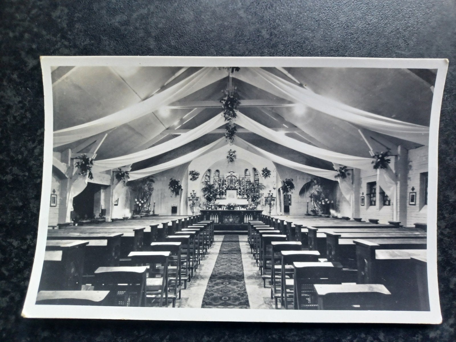 Ommel Feestversiering Noodkerk 1960, Ophalen of Verzenden, 1960 tot 1980, Ongelopen, Noord-Brabant