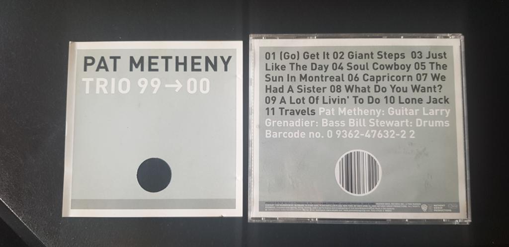 Cd Pat Metheny Trio 99-00, Ophalen of Verzenden