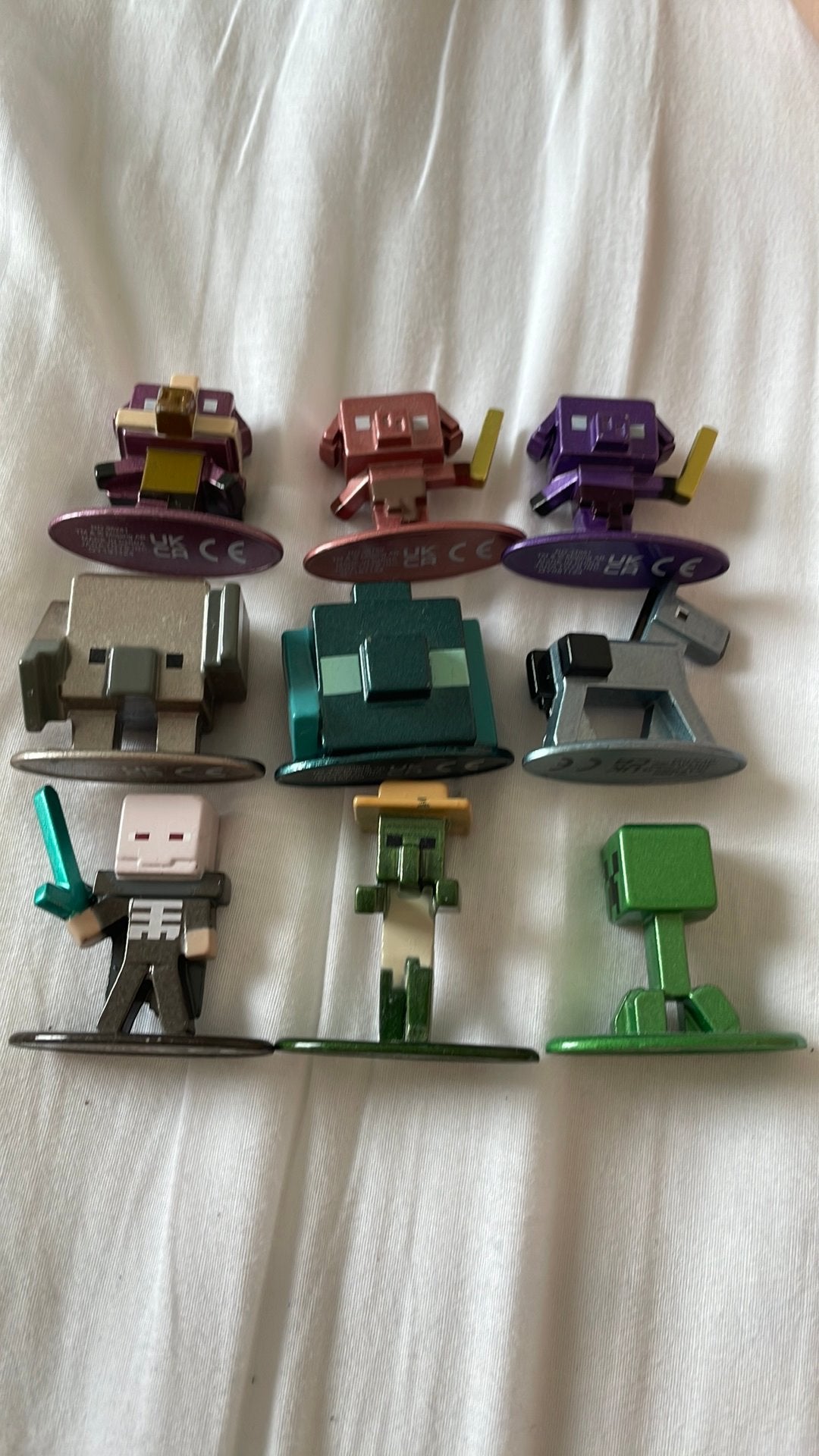 Mincraft figuurtjes metaal, Verzamelen, Ophalen, Nieuw