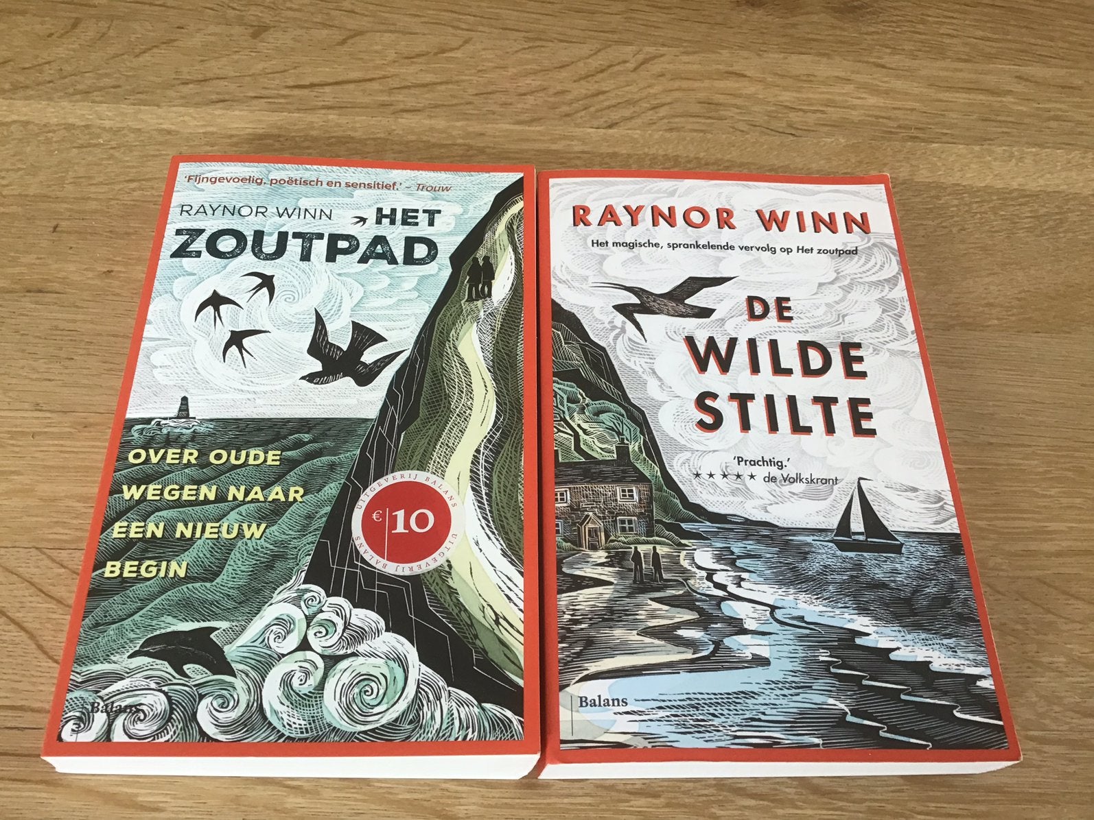Het zoutpad en De wilde stilte - Raynor Winn, Boeken, Ophalen of Verzenden, Zo goed als nieuw