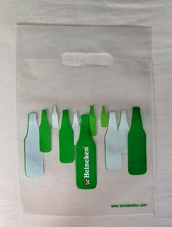 Heineken Plastic tasje/zakje uit Thailand, Ophalen of Verzenden, Zo goed als nieuw, Reclamebord, Plaat of Schild, Heineken