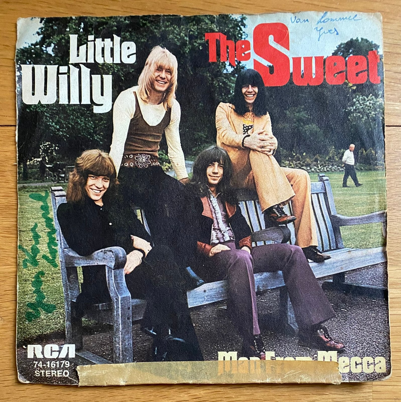 7” THE SWEET - Little Willy, Gebruikt, Verzenden, 7 inch, Fotohoes