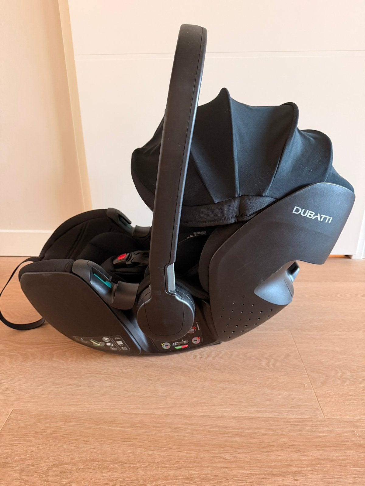 Dubatti Britax Romer babysafe PRO autostoel, Ophalen, Romer, Autogordel of Isofix, Zo goed als nieuw