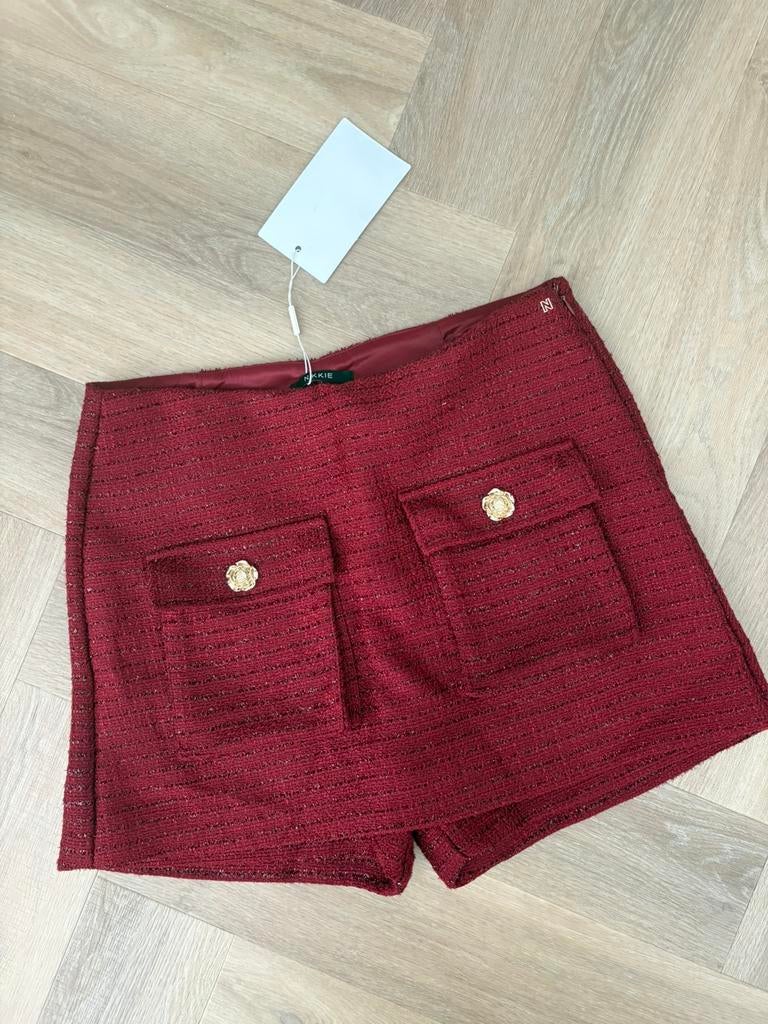 Nikkie broekrok nieuw, Kleding | Dames, Rokken, Maat 38/40 (M), Verzenden, Zwart, Zo goed als nieuw