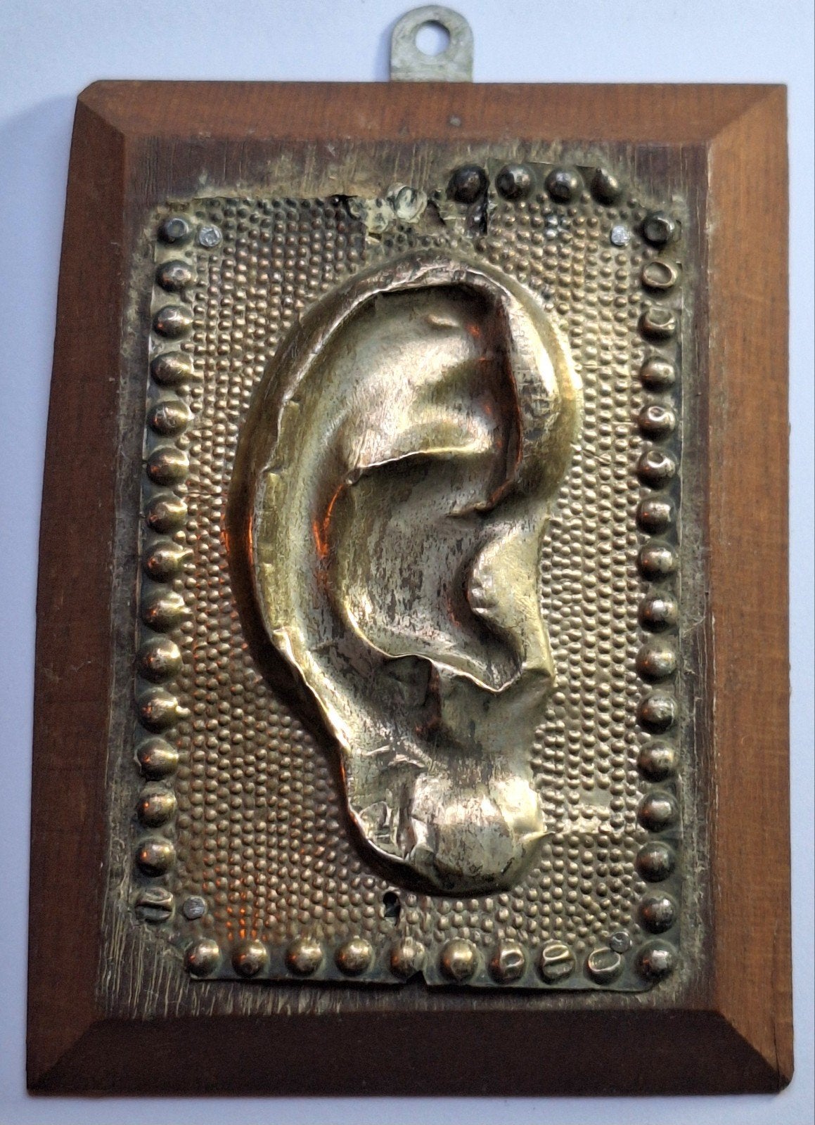 Ex-voto oor, zilver, Antiek en Kunst, Ophalen of Verzenden