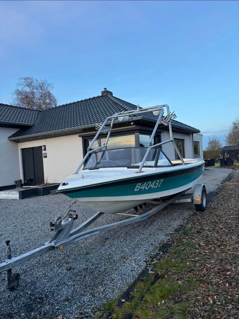 Ski Nautique  1990 -LPG-, Watersport en Boten, Speedboten, Gebruikt, Benzine, 200 pk of meer, Binnenboordmotor, Polyester, Ophalen of Verzenden