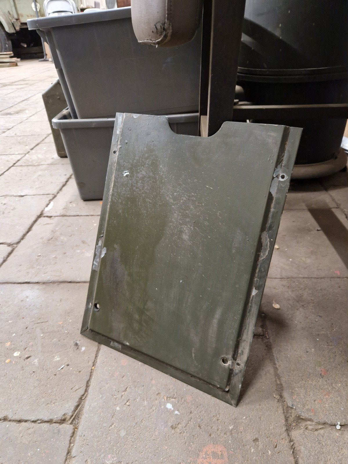Willys MB Ford GPW smeerkaart houder, Verzamelen, Ophalen of Verzenden