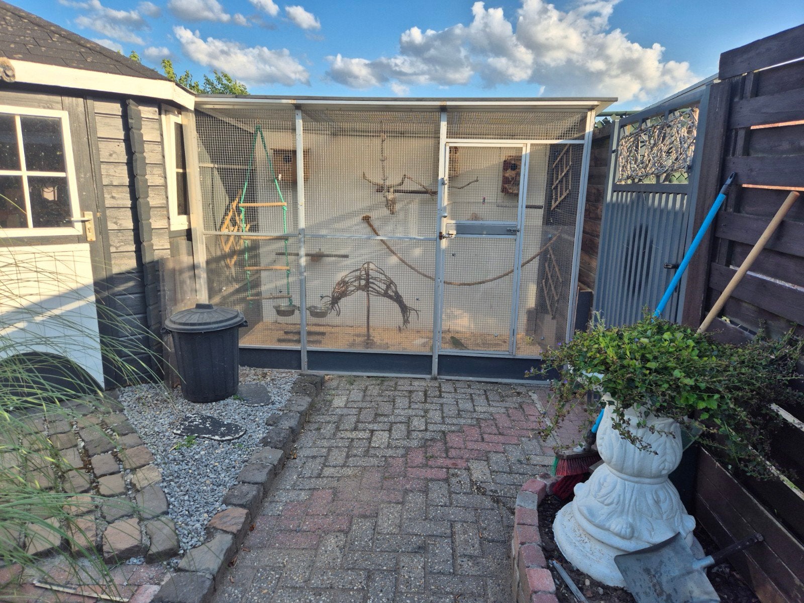 Alluminium Voliere, Dieren en Toebehoren, Ophalen, Aluminium, Volière