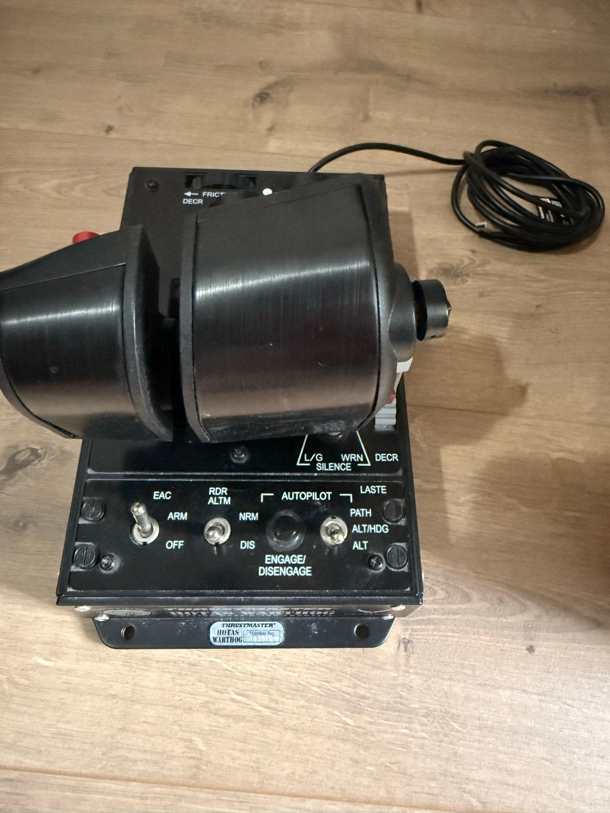 Thrustmaster HOTAS Warthog Flight Stick & Throttle, Spelcomputers en Games, Spelcomputers | Overige Accessoires, Zo goed als nieuw
