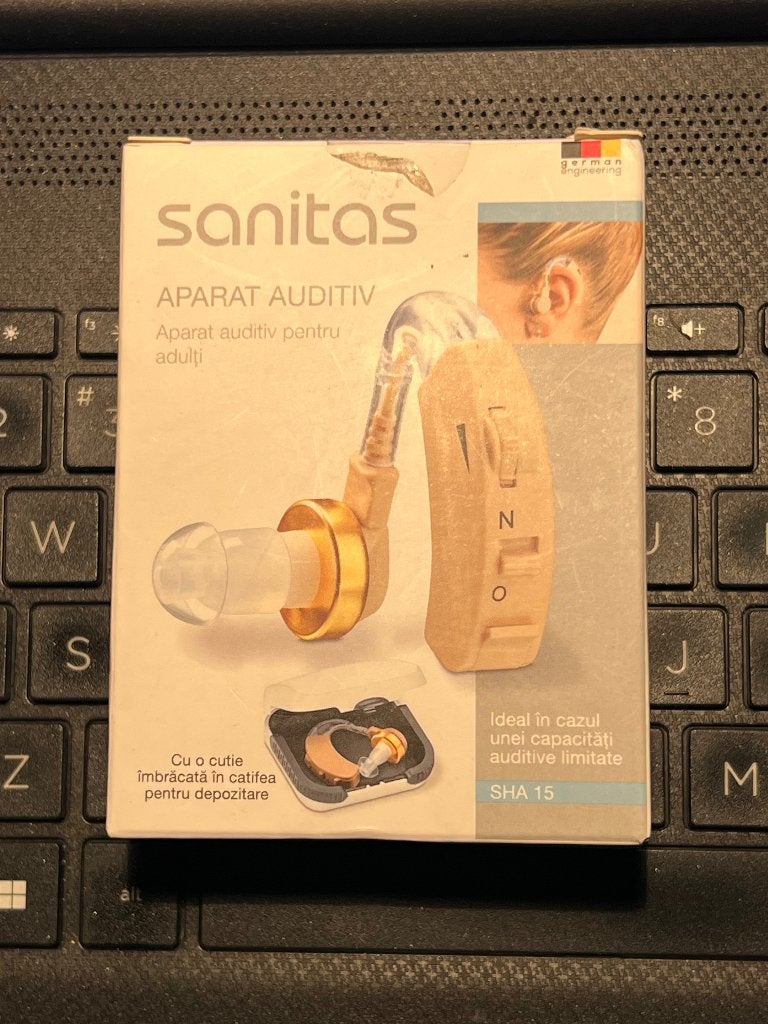 Hoortoestel Sanitas SHA 15. Nieuw, Diversen, Verpleegmiddelen, Ophalen of Verzenden, Nieuw