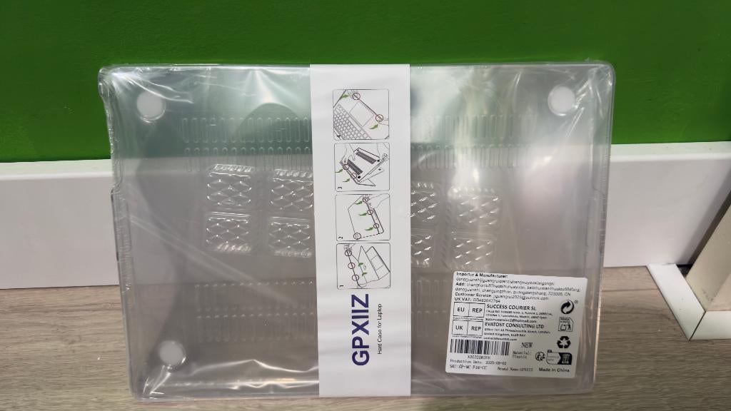 Doorzichtige hoes NIEUW in verpakking-MacBook Pro 16 inch, Ophalen of Verzenden, 16 inch, Nieuw, GPXIIZ