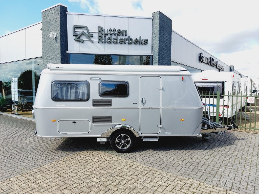 Eriba Touring 530 Silver Edition, Caravans en Kamperen, Standaardzit, Schokbreker, Bedrijf, Tot en met 3