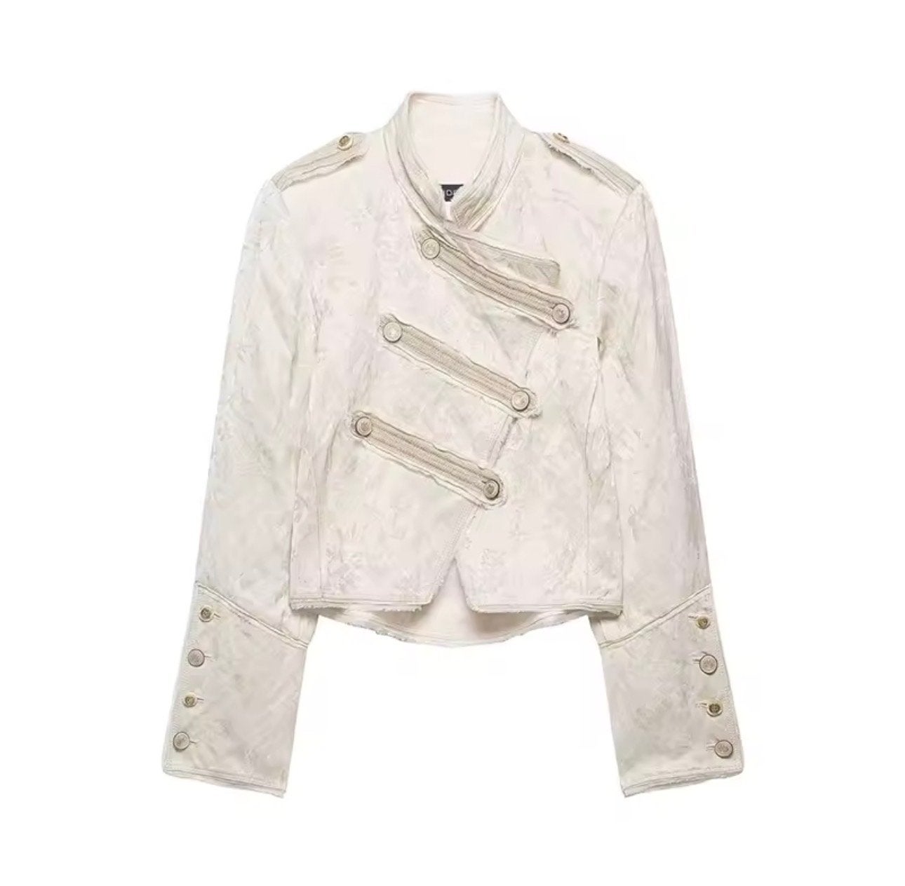 Stijlvol Napoleon Jasje Maat S - Nieuw en Ongebruikt, Ophalen of Verzenden, Nieuw, Maat 36 (S), Beige