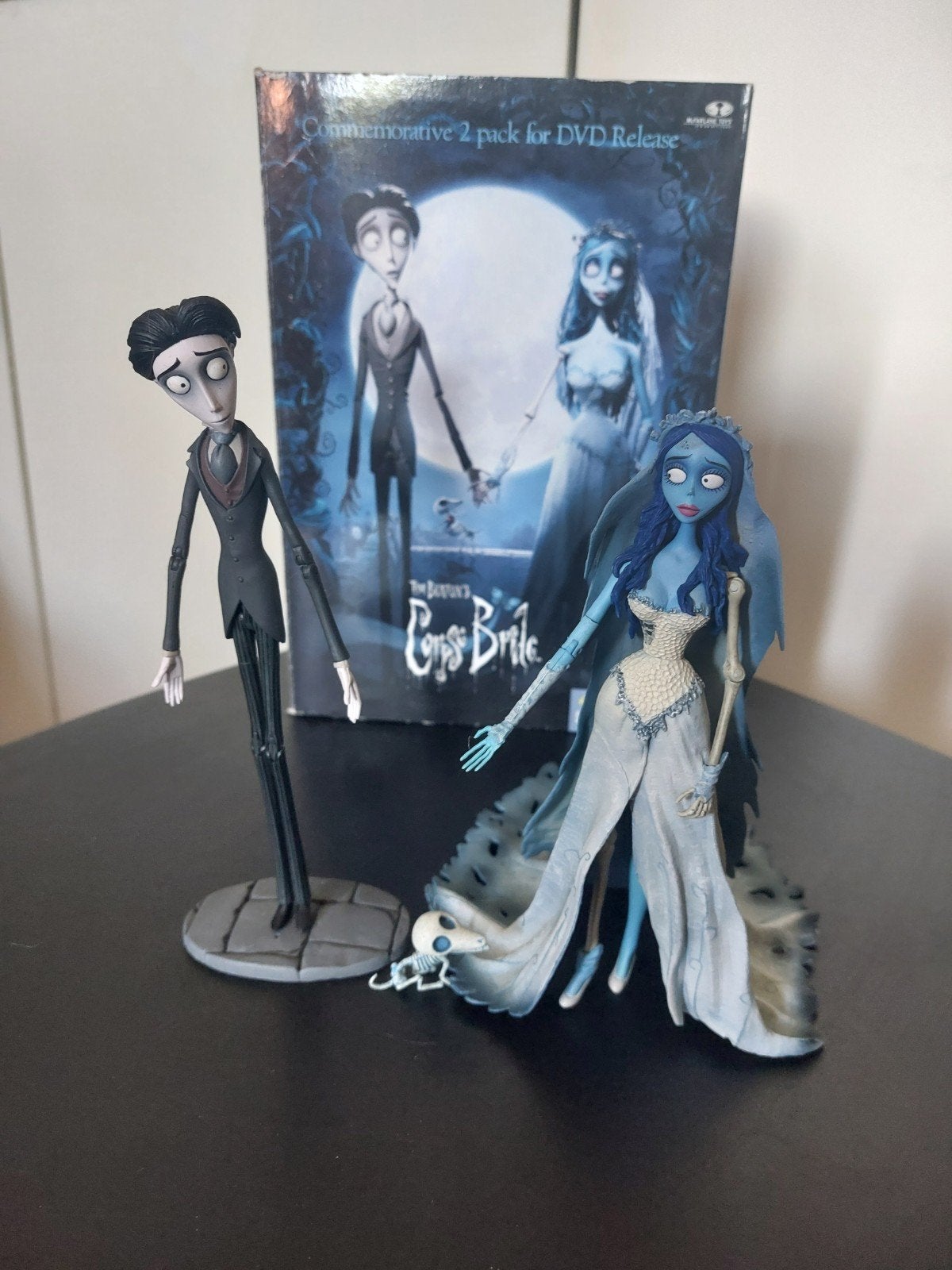 Mcfarlane corpse bride figuren met doos, Ophalen of Verzenden, Zo goed als nieuw