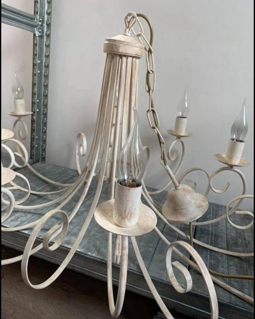 Landelijke lamp, Huis en Inrichting, Ophalen, Zo goed als nieuw, Metaal