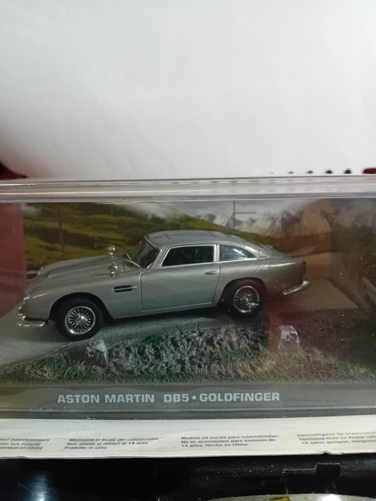 Aston Martin DB5 Goldfinger schaalmodel, Overige merken, 1:50 of kleiner, Auto, Ophalen of Verzenden