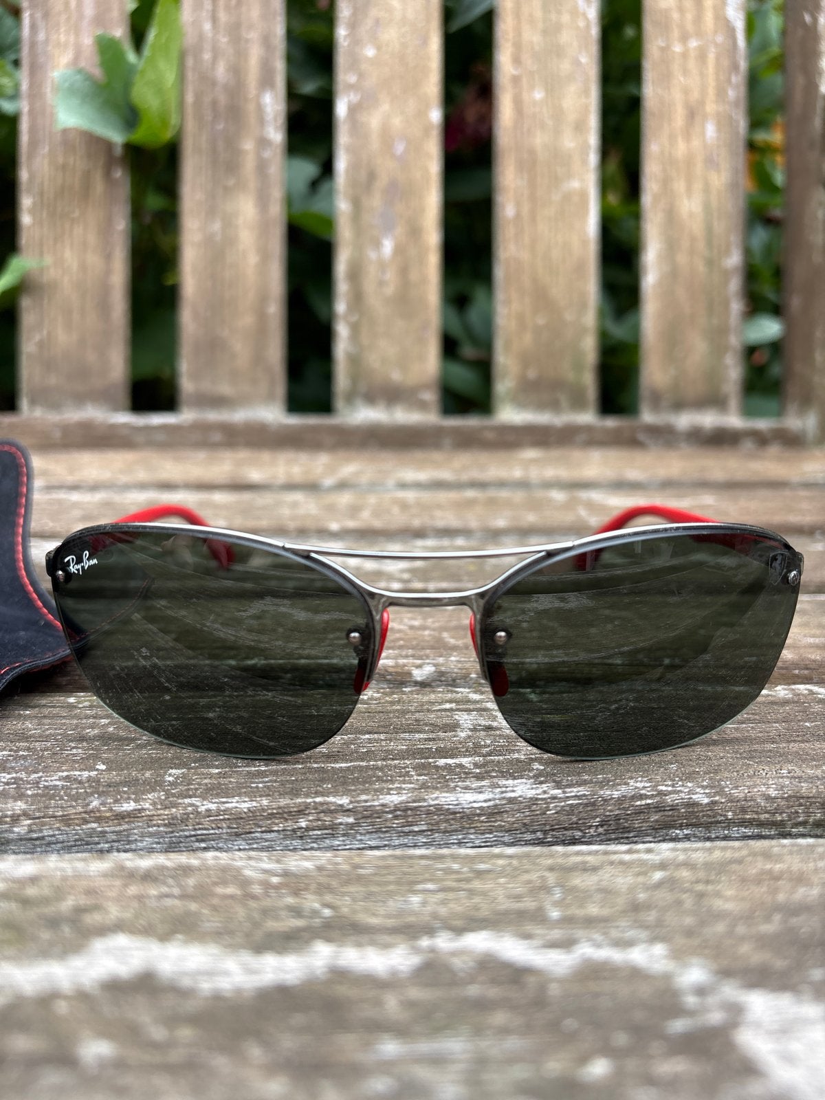 Ray-Ban Scuderia Ferrari Zonnebril 2019, Gebruikt, Zonnebril, Ophalen of Verzenden, Ray-Ban
