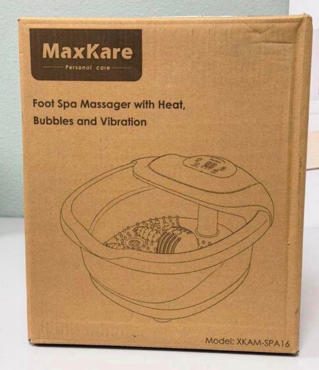 MaxKare XKAM-SPA16 Voetmassage apparaat voet-massage NIEUW, Nieuw, Ophalen of Verzenden, H, H
