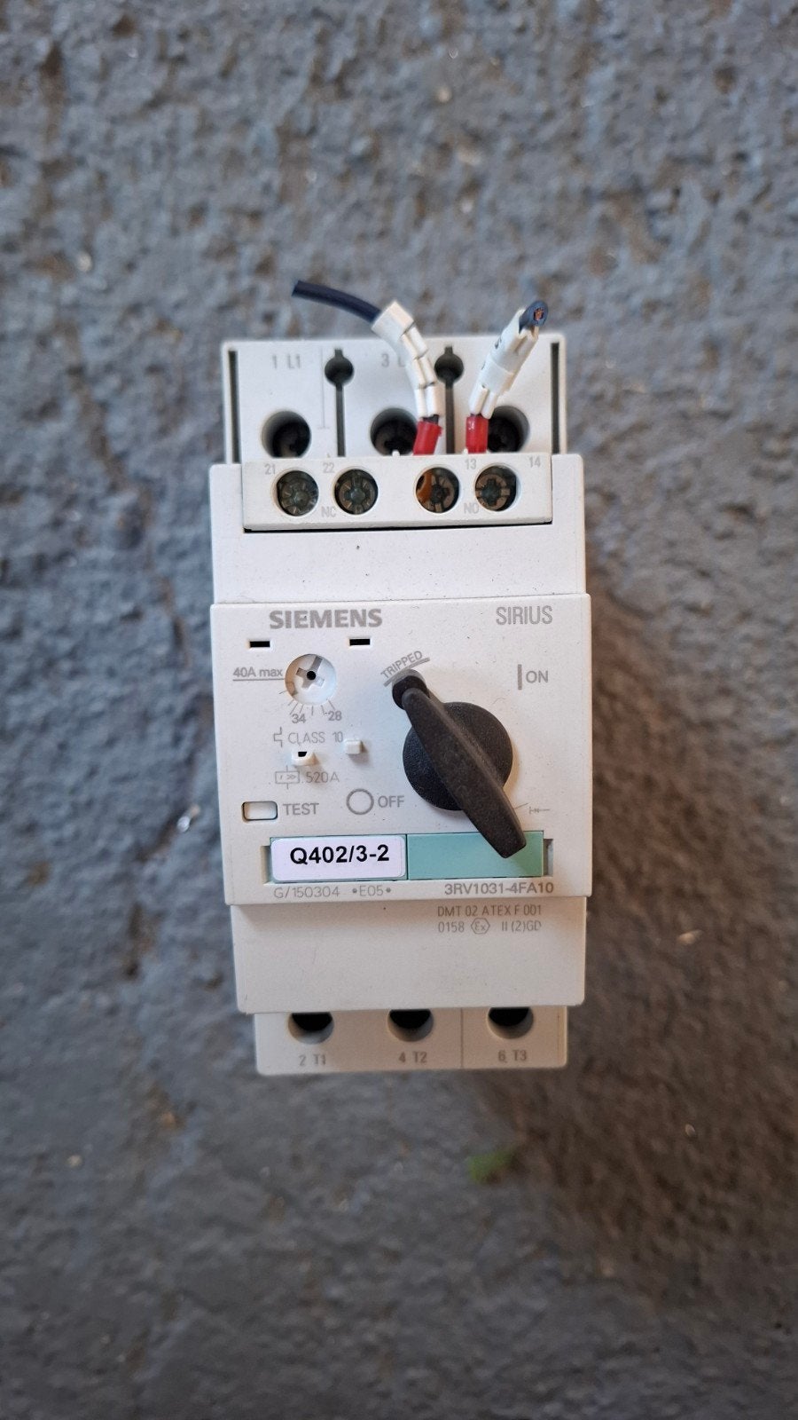 Stroomonderbreker Siemens 3RV1031-4FA10, Ophalen of Verzenden, Overige typen