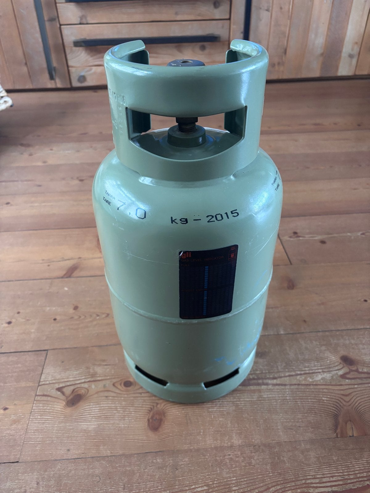 Primagas gasfles 7 kg - 2015, Ophalen, Gebruikt
