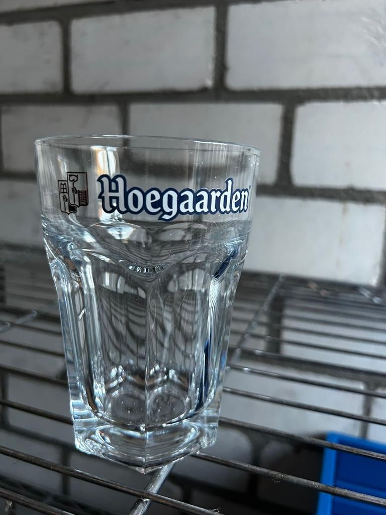 Hoegaarden witbier glazen, Ophalen, Gebruikt, Bierglas