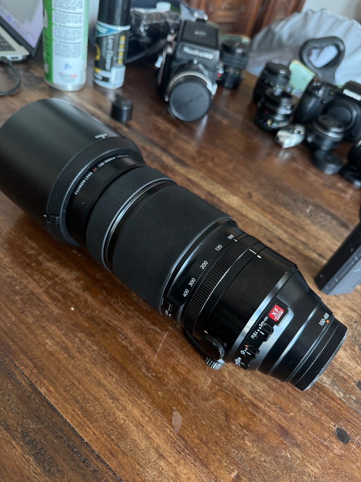 Fujifilm Fujinon XF 100-400mm f/4.5-5.6 R LM OIS WR, Audio, Tv en Foto, Fotografie | Lenzen en Objectieven, Ophalen, Fujifilm