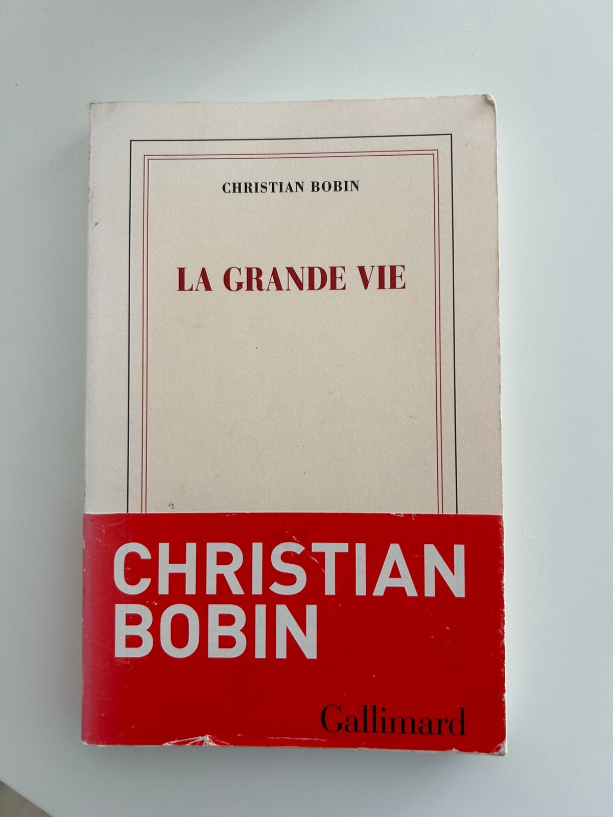 CHRISTIAN BOBIN - LA GRANDE VIE, Boeken, Ophalen of Verzenden, Zo goed als nieuw, CHRISTIAN BOBIN