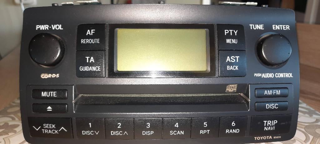Autoradio/cd  Toyota Corolla 2005, Auto diversen, Ophalen of Verzenden, Gebruikt