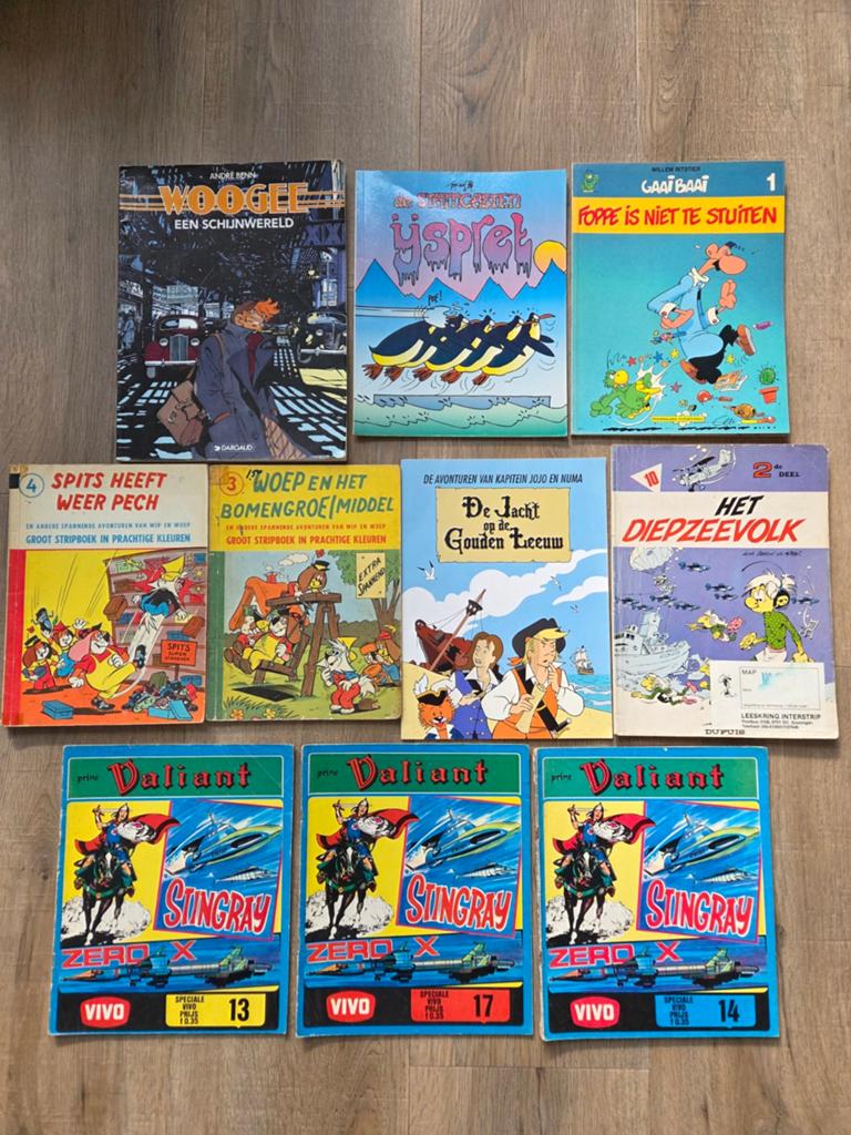 Diverse strips stripalbums partij  vanaf 0,35 per stuk, Boeken, Meerdere stripboeken, Ophalen of Verzenden, Gelezen