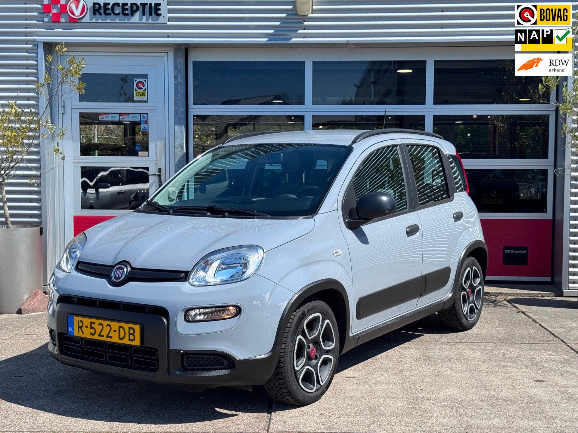 Fiat Panda 1.0 Hybrid City Life / Carplay / Airco / Org-Ned, Auto's, Dealer onderhouden, Euro 6, Panda, 4 stoelen
