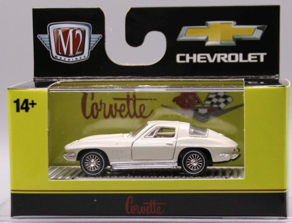 1966 Chevrolet Corvette 327 van M2 1/64 R75, Ophalen of Verzenden, Nieuw, Auto