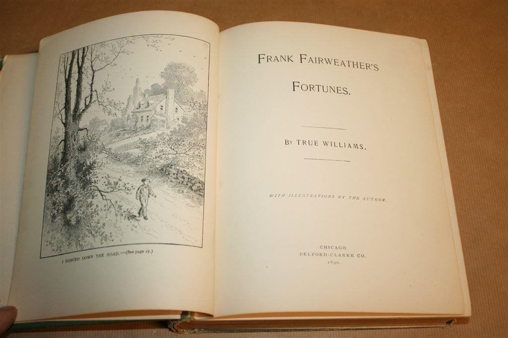 Frank Fairweathers Fortunes — Antiek Avonturenboek 1890, Antiek en Kunst, Ophalen of Verzenden