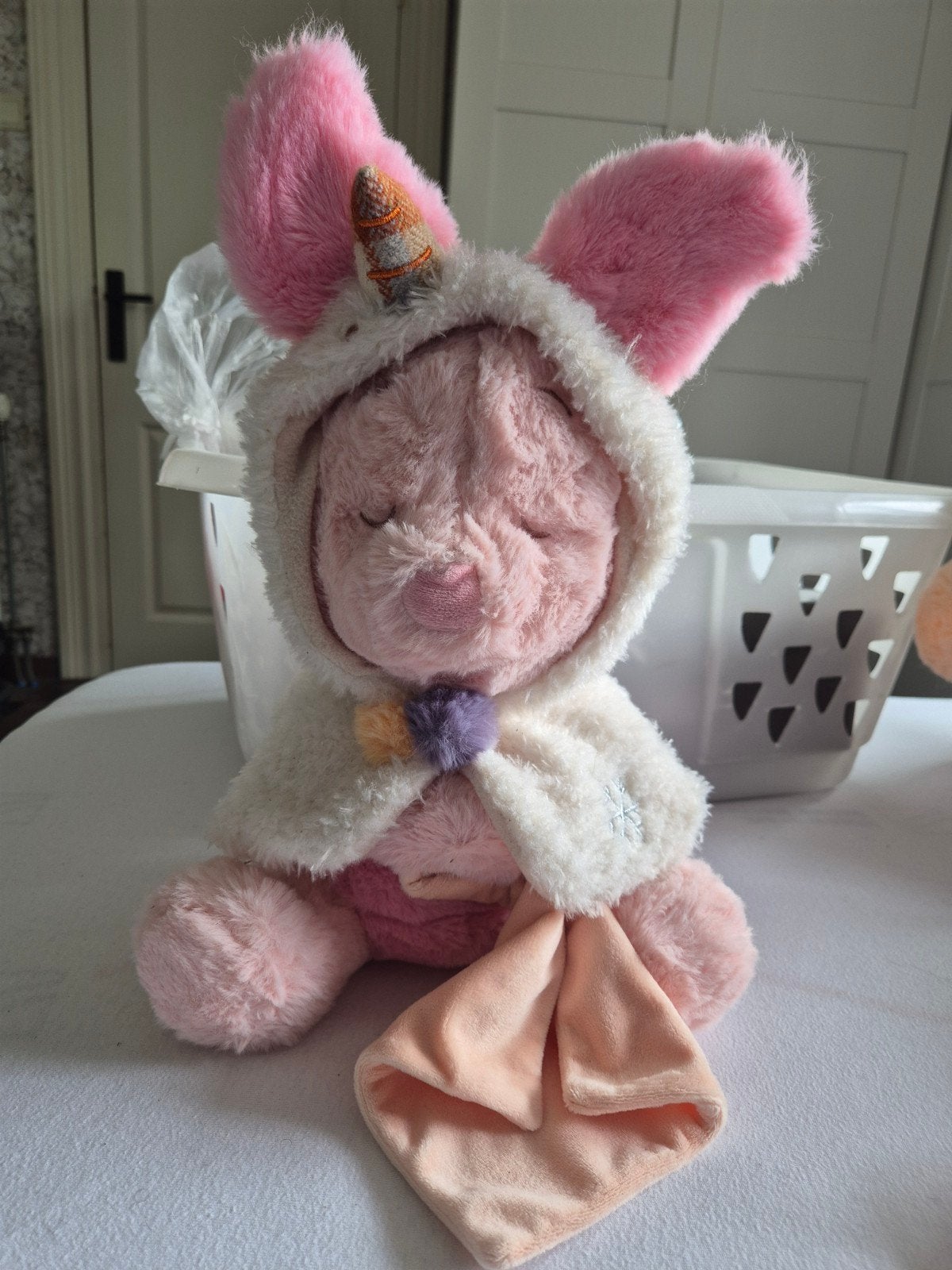 Disney Store Knorretje (Piglet) als eenhoorn knuffel, Ophalen of Verzenden, Zo goed als nieuw, Overige typen