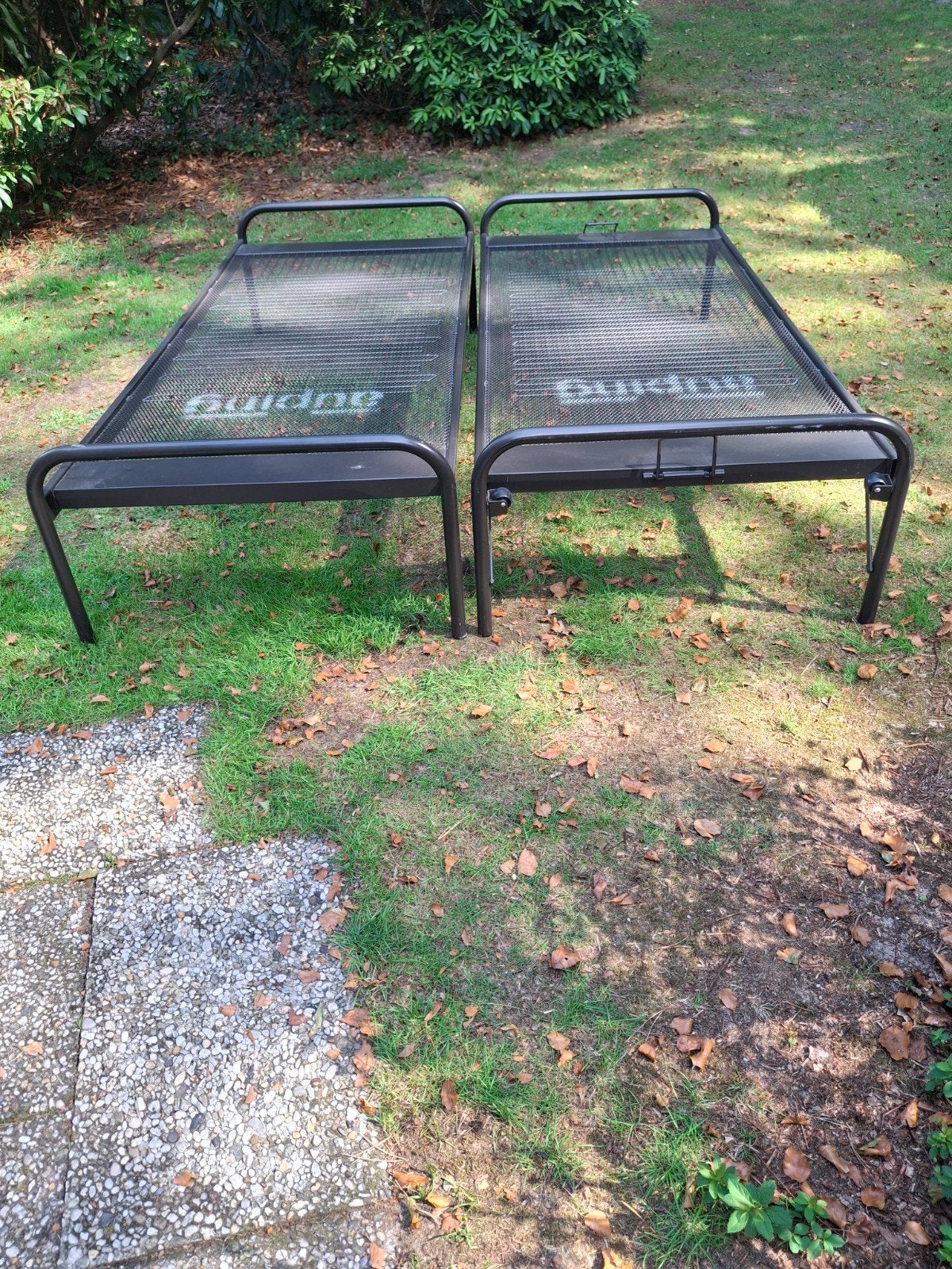 Auping metalen bed met onderschuifbed 80x190cm, Ophalen, Gebruikt, Eenpersoons, 190 cm of minder