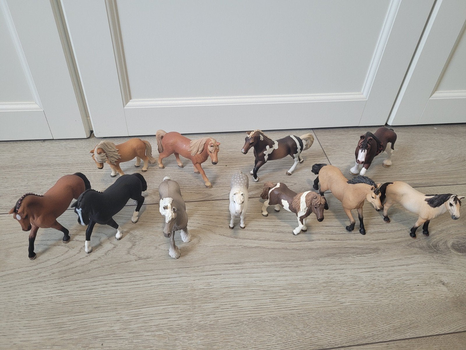 Schleich paard set, Verzenden, Gebruikt