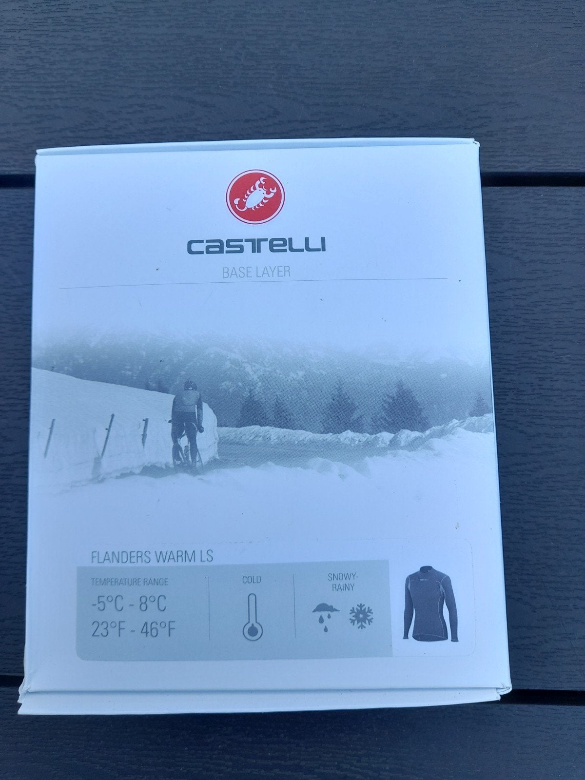 nieuwe Flanders Warm Castelli LS maat L, Castelli, Heren, Nieuw, Ophalen of Verzenden