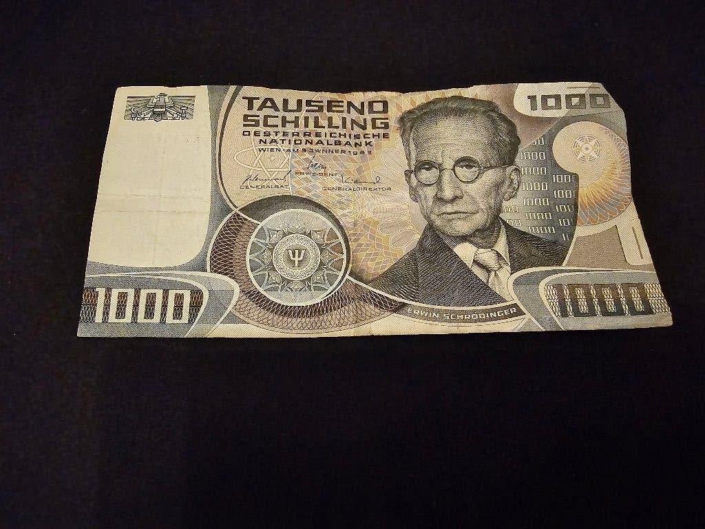 1000 Oostenrijkse Schilling biljet, Verzenden, Buitenland, Bankbiljetten