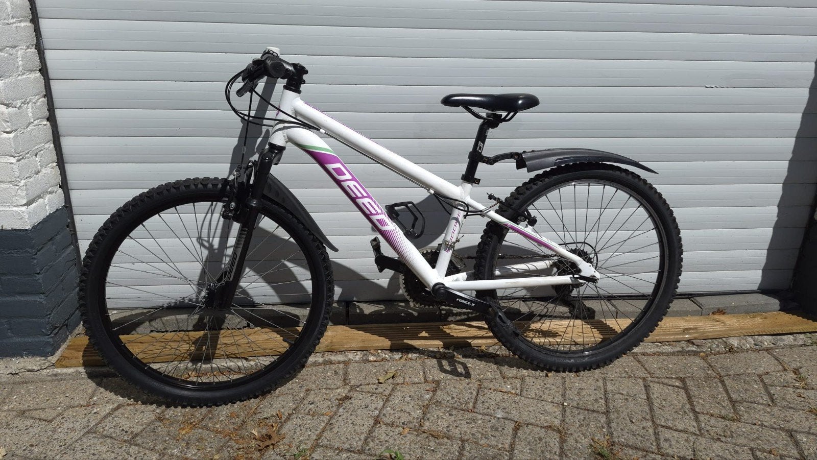 Mountainbike 24", 21 versnellingen, Gebruikt, Hardtail, Velgrem, Ophalen