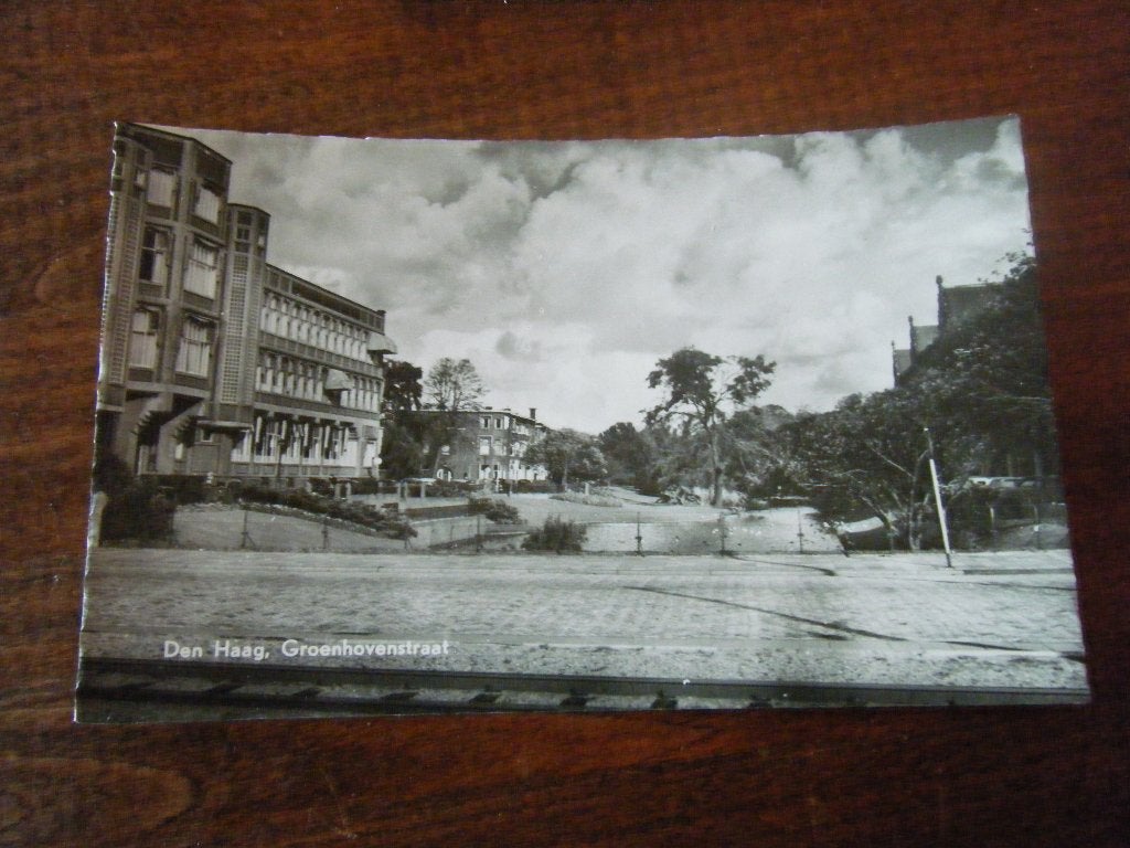 J27 - Den Haag - Groenhovenstraat - Mooi/Oud, Verzamelen, Ansichtkaarten | Nederland, Zuid-Holland, 1960 tot 1980, Ophalen of Verzenden