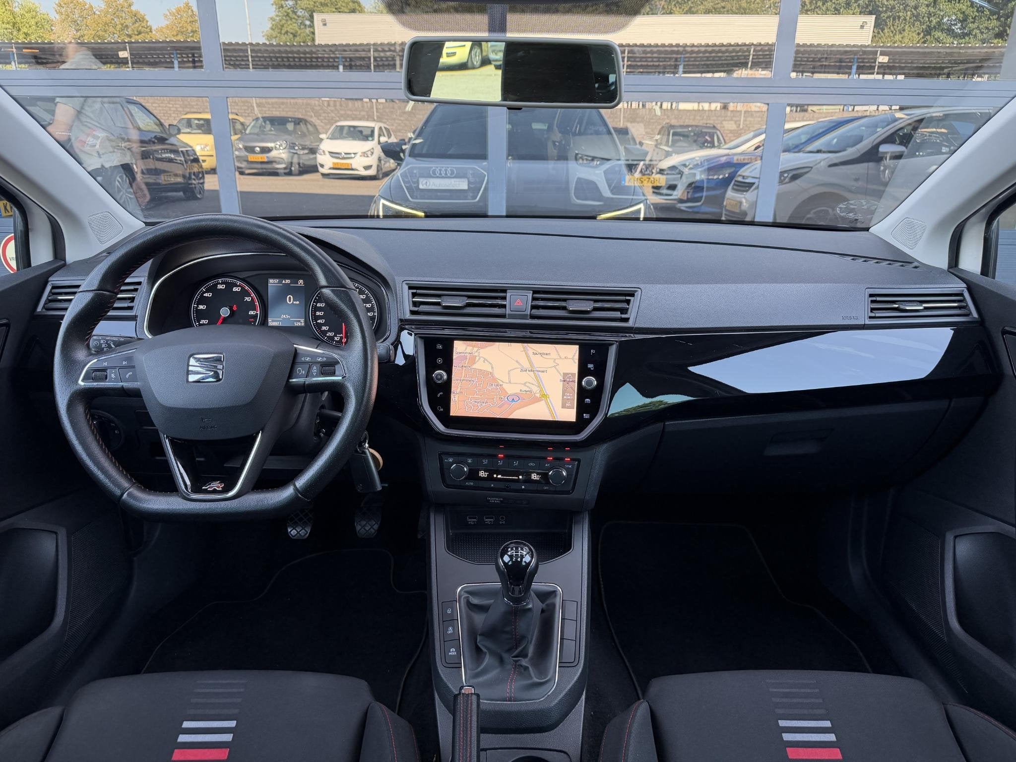 SEAT Ibiza 1.0 TSI FR Pano | CarPlay | 116PK, Stof, Gebruikt, 116 pk, Bedrijf