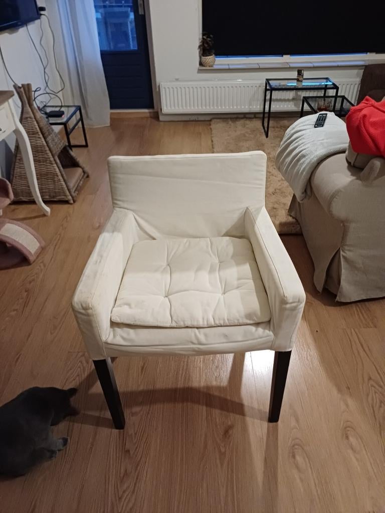 IKEA NILS STOELEN 4 STUKS. GRATIS!!, Ophalen, Wit